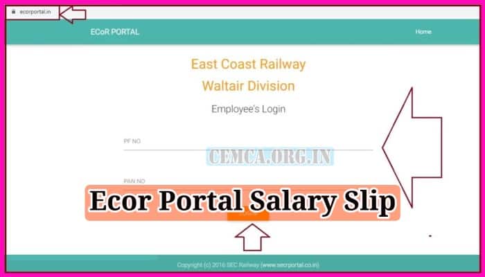 Ecor Portal Salary Slip 2024