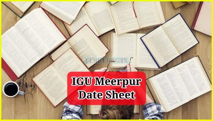 IGU Meerpur Date Sheet