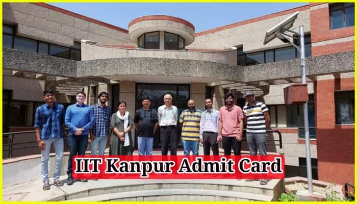 IIT Kanpur Admit Card