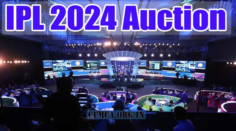 IPL 2024 Auction Date
