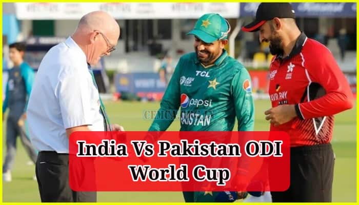 India Vs Pakistan ODI World Cup