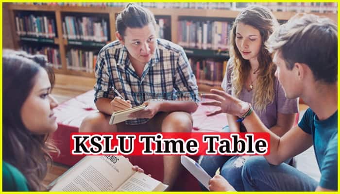 KSLU Time Table