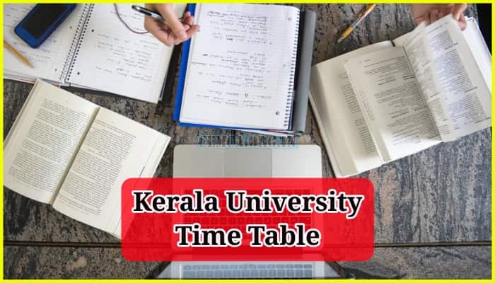 Kerala University Time Table