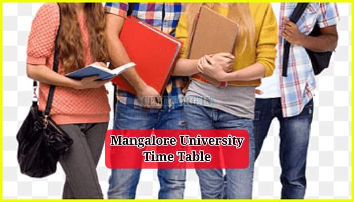 Mangalore University Time Table