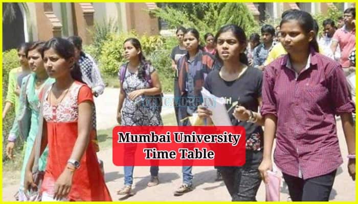 Mumbai University Time Table