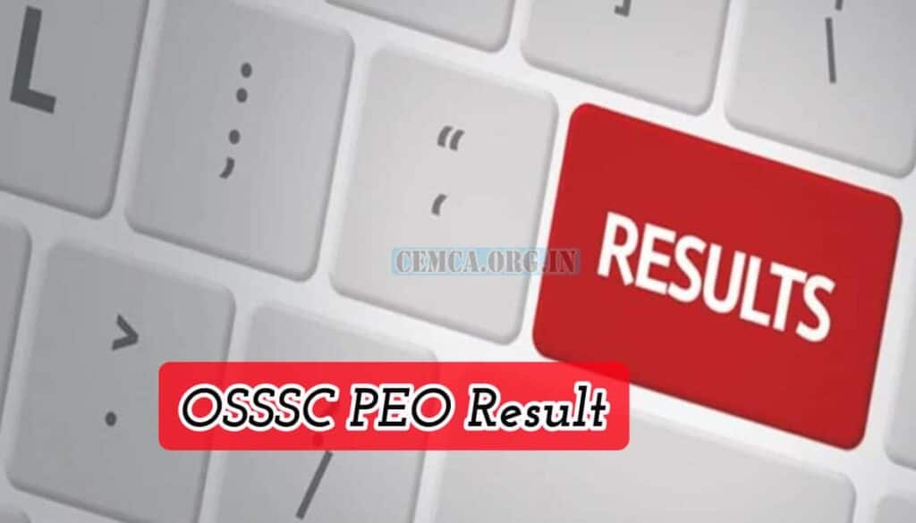 OSSSC PEO Result