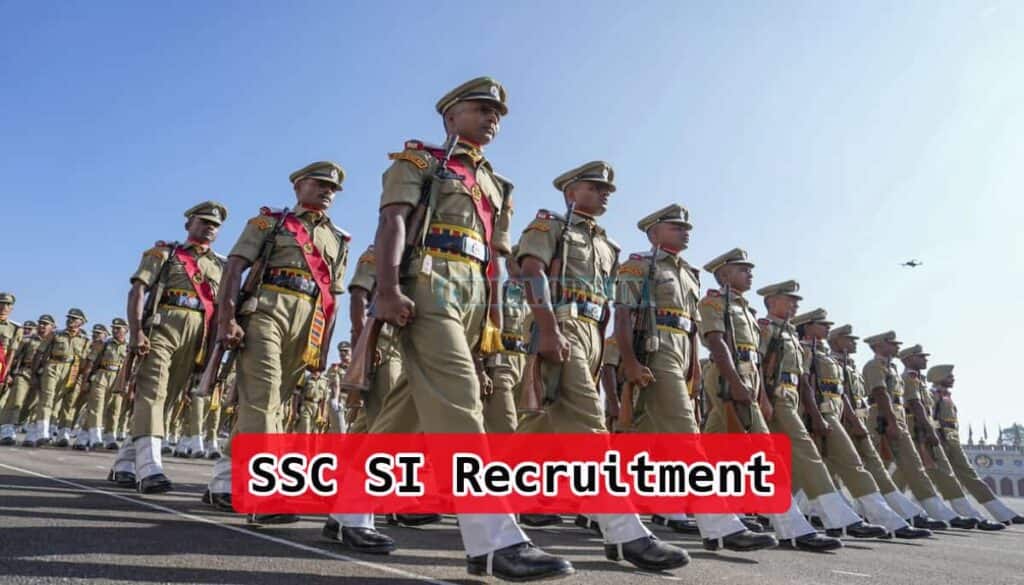 SSC SI Recruitment