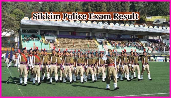 Sikkim Police Exam Result