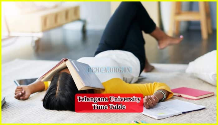 Telangana University Time Table