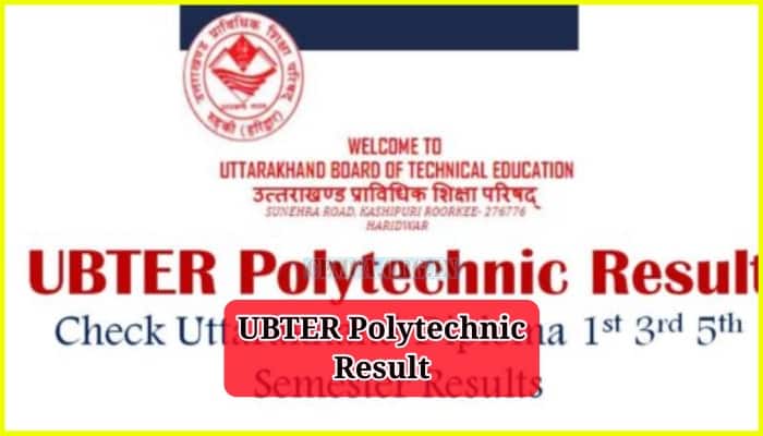 UBTER Polytechnic Result