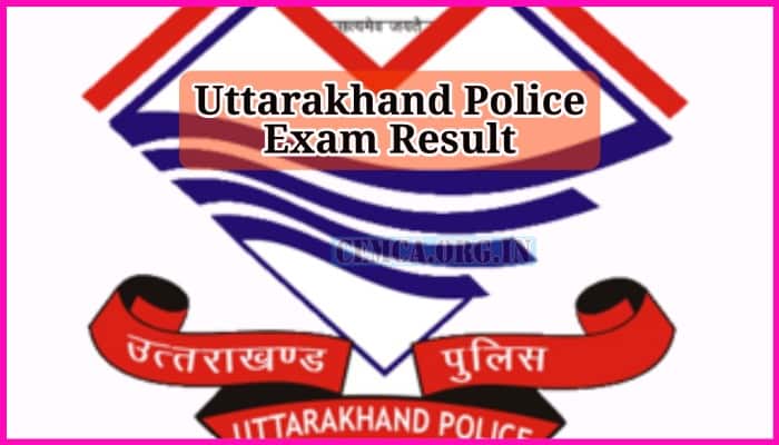 Uttarakhand Police Exam Result