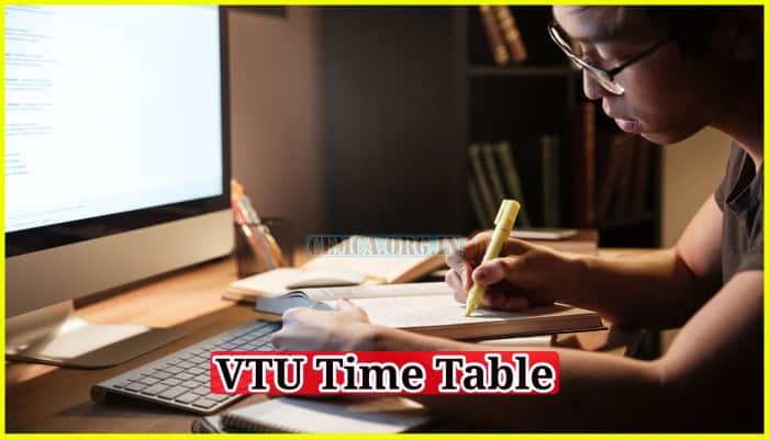 VTU Time Table