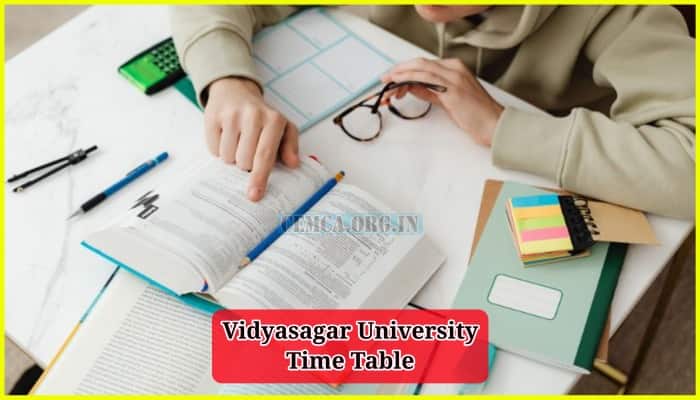 Vidyasagar University Time Table