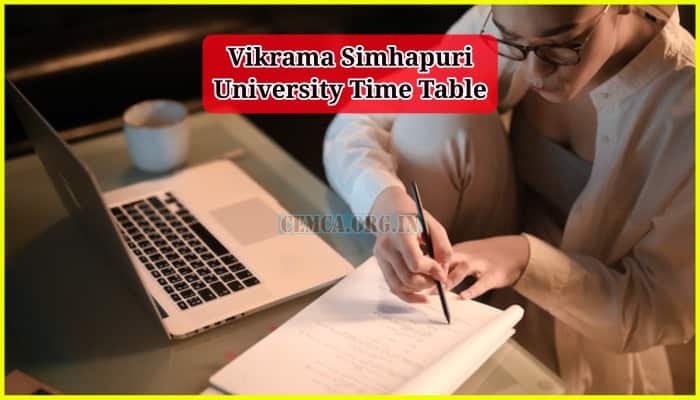 Vikrama Simhapuri University Time Table