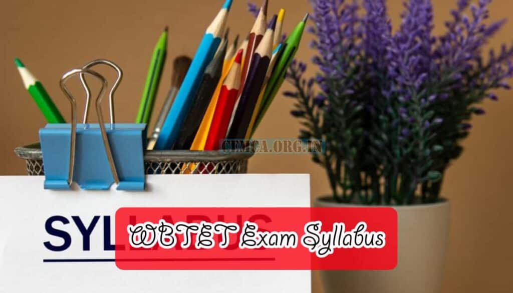WBTET Exam Syllabus