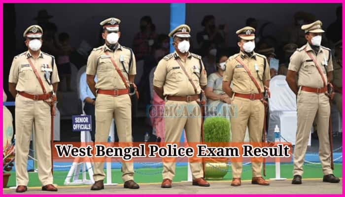 West Bengal Police Exam Result