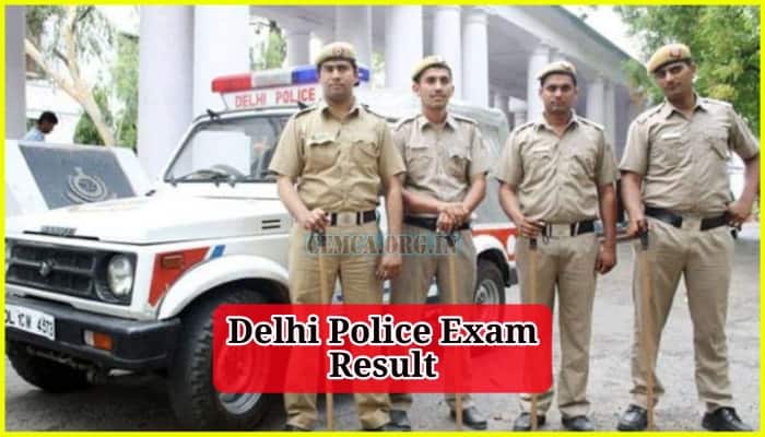 Delhi Police Exam Result