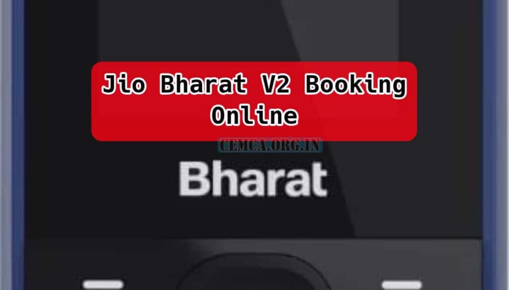 Jio Bharat V2 Booking Online