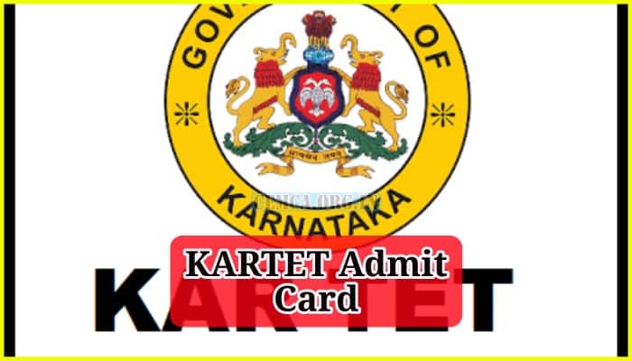 KARTET Admit Card