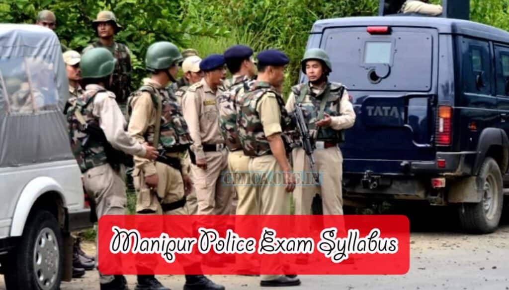 Manipur Police Exam Syllabus
