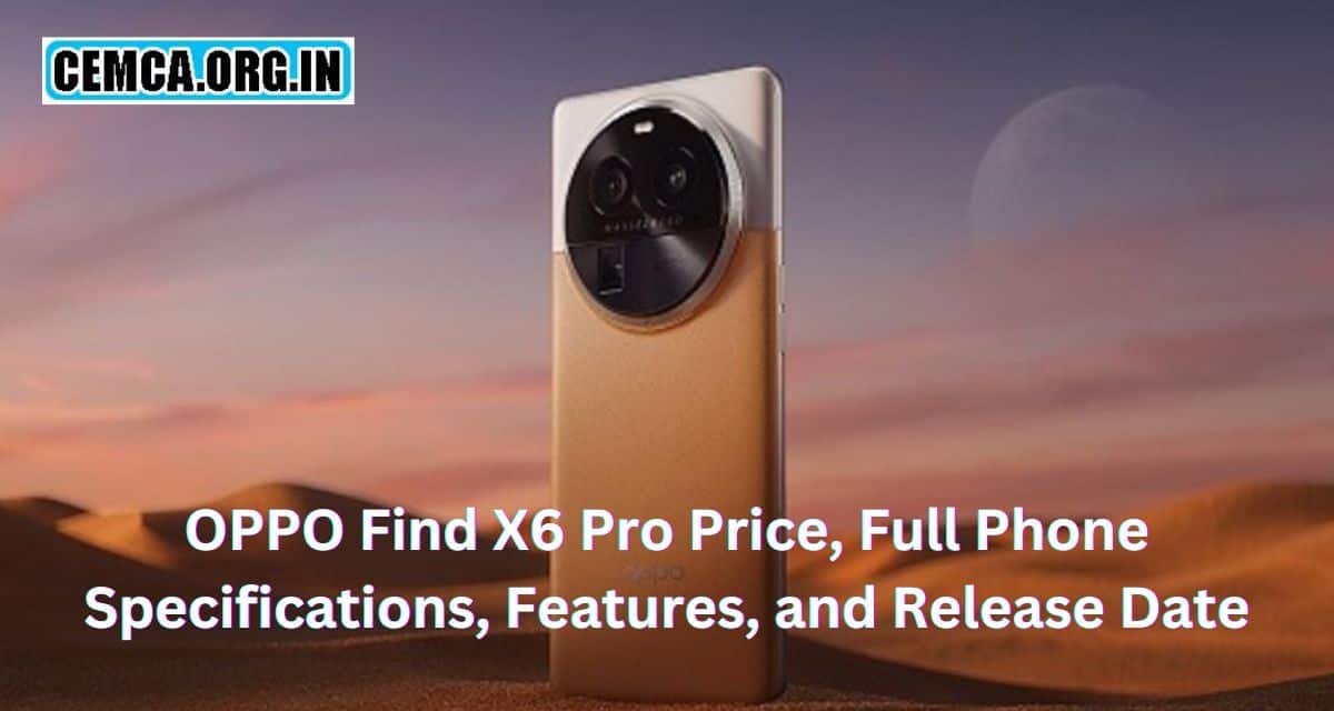OPPO Find X6 Pro Price In India