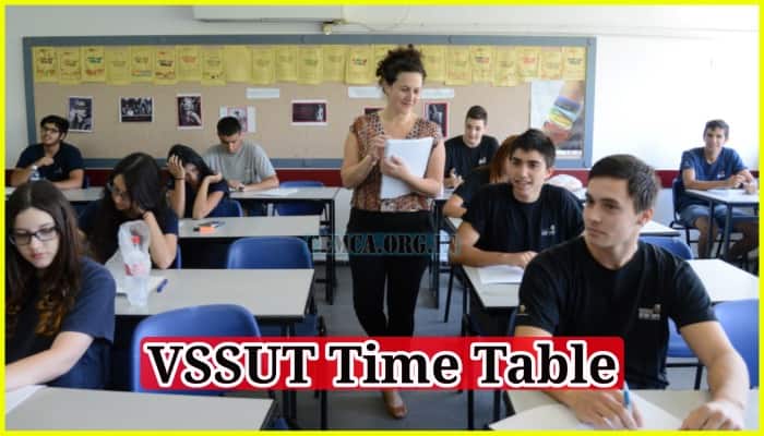 VSSUT Time Table