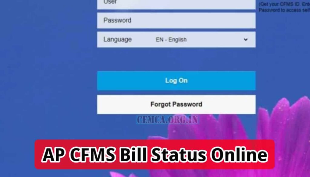 AP CFMS Bill Status Online