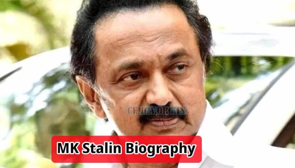 MK Stalin Biography