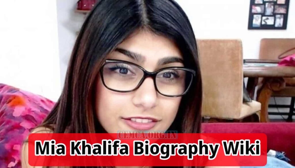 Mia Khalifa Biography Wiki