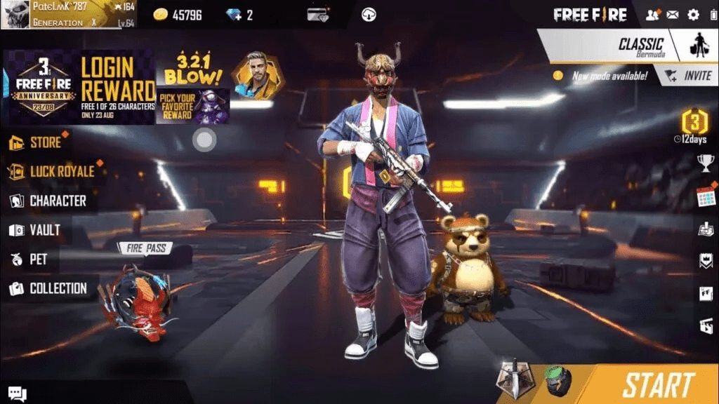 Sakura Bundle in Free Fire