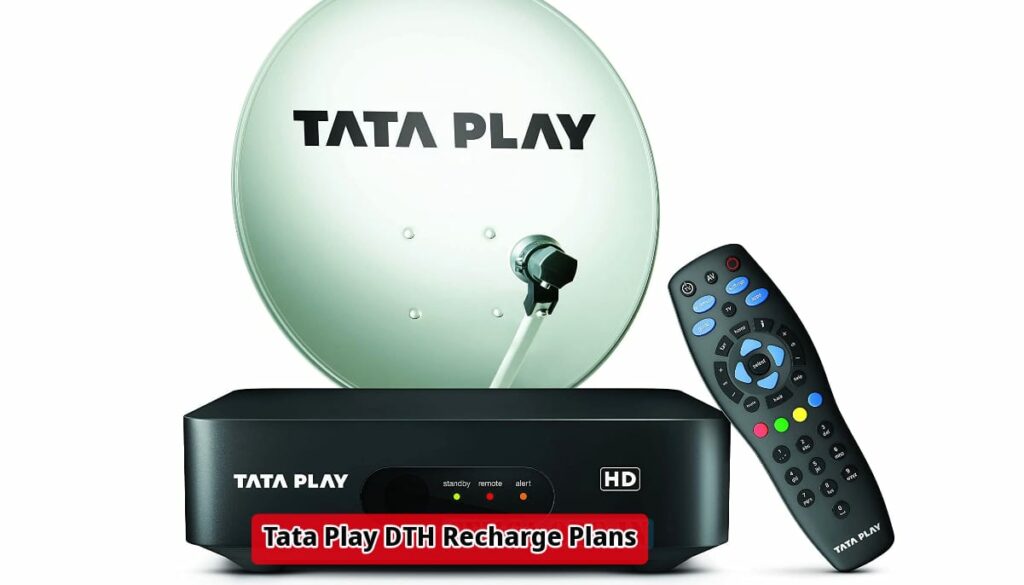 Tata Play DTH Recharge Plans