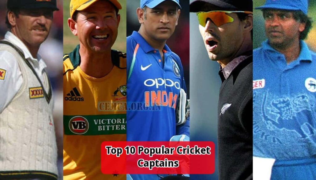 Top 10 Popular Cricket Captains