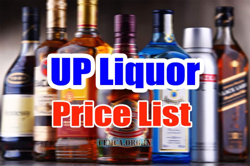 UP Liquor Price List