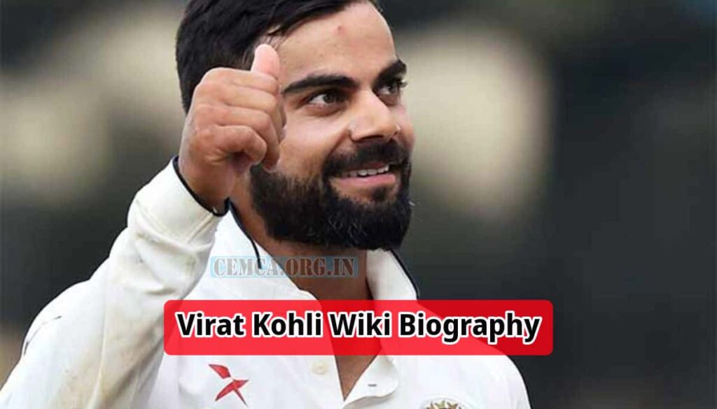 Virat Kohli Wiki Biography