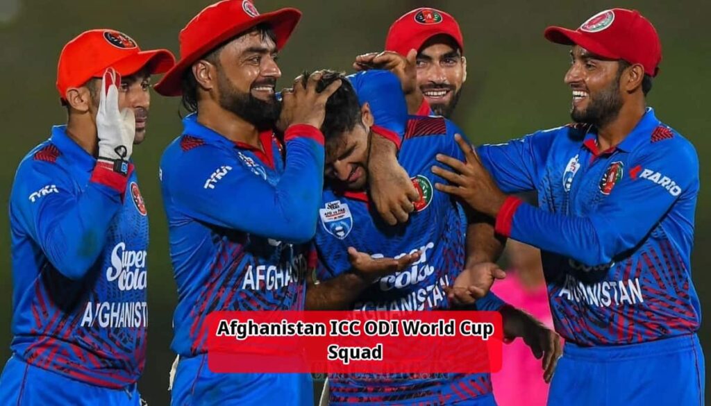 Afghanistan ICC ODI World Cup Squad