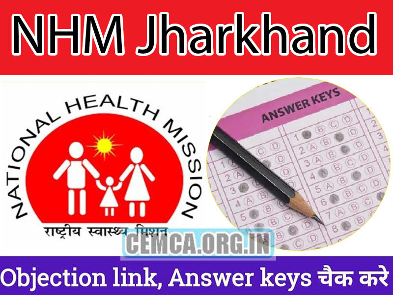 NHM Jharkhand Answer Key