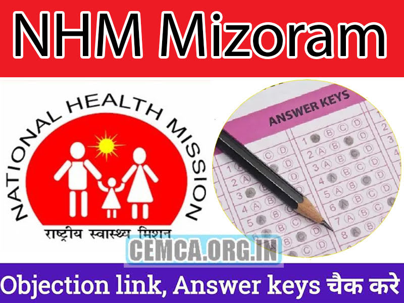 NHM Mizoram Answer Key