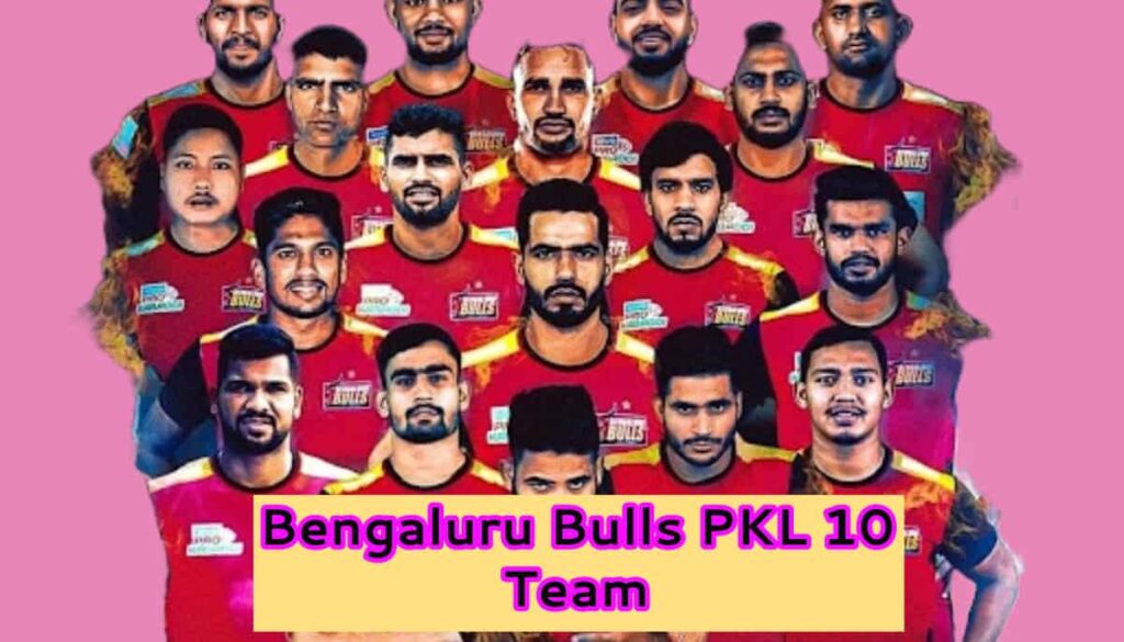 Bengaluru Bulls PKL 10 Team
