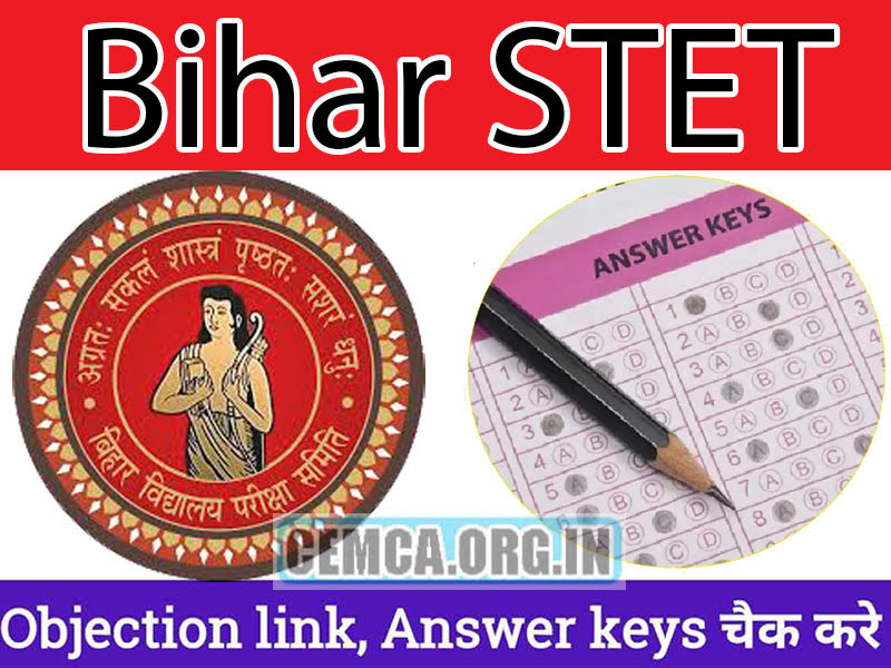 Bihar Stet Answer Key