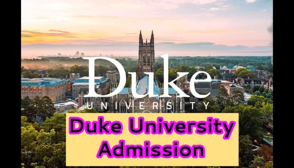 Duke University Admission