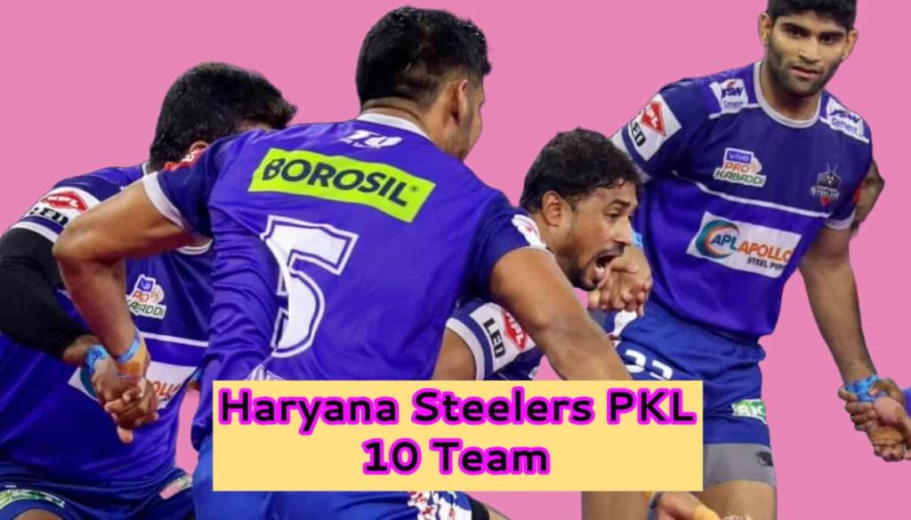 Haryana Steelers PKL 10 Team