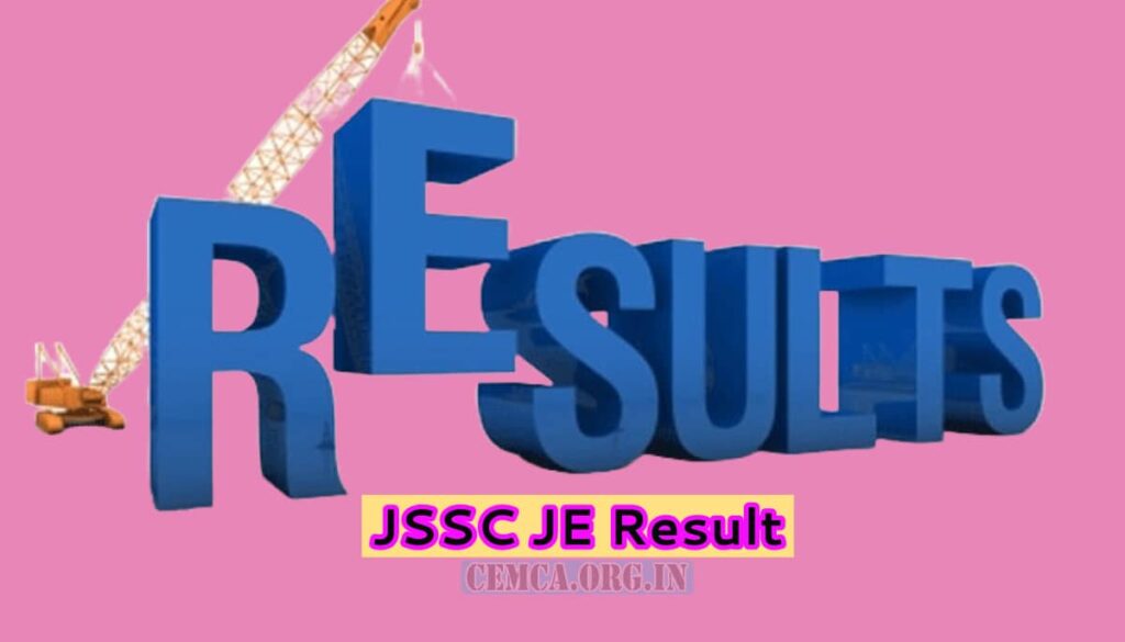 JSSC JE Result