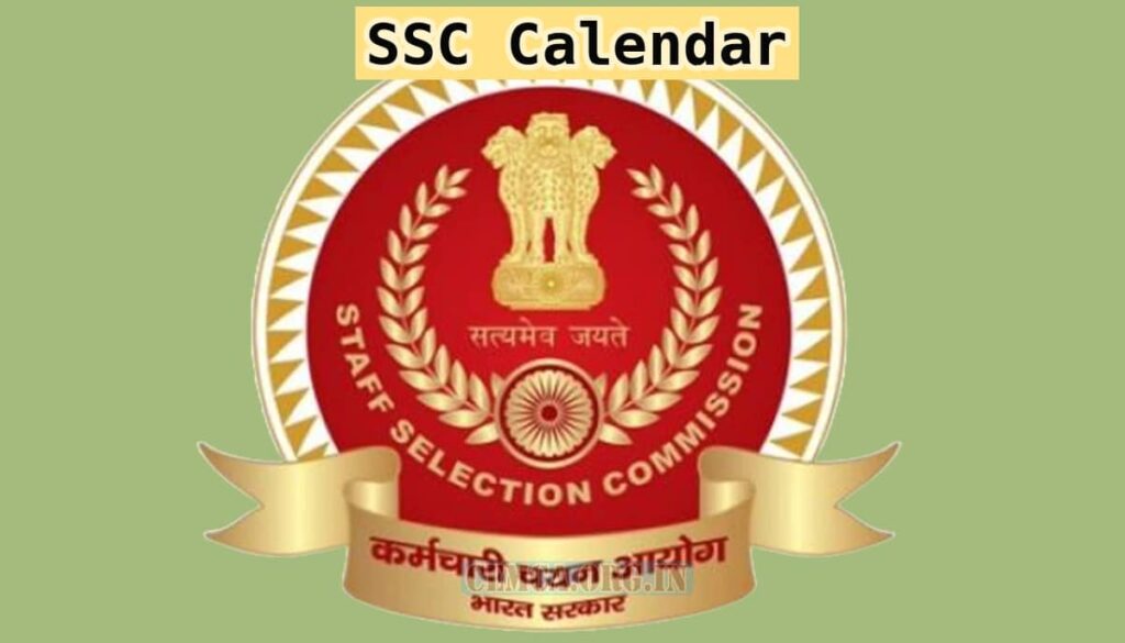 SSC Calendar