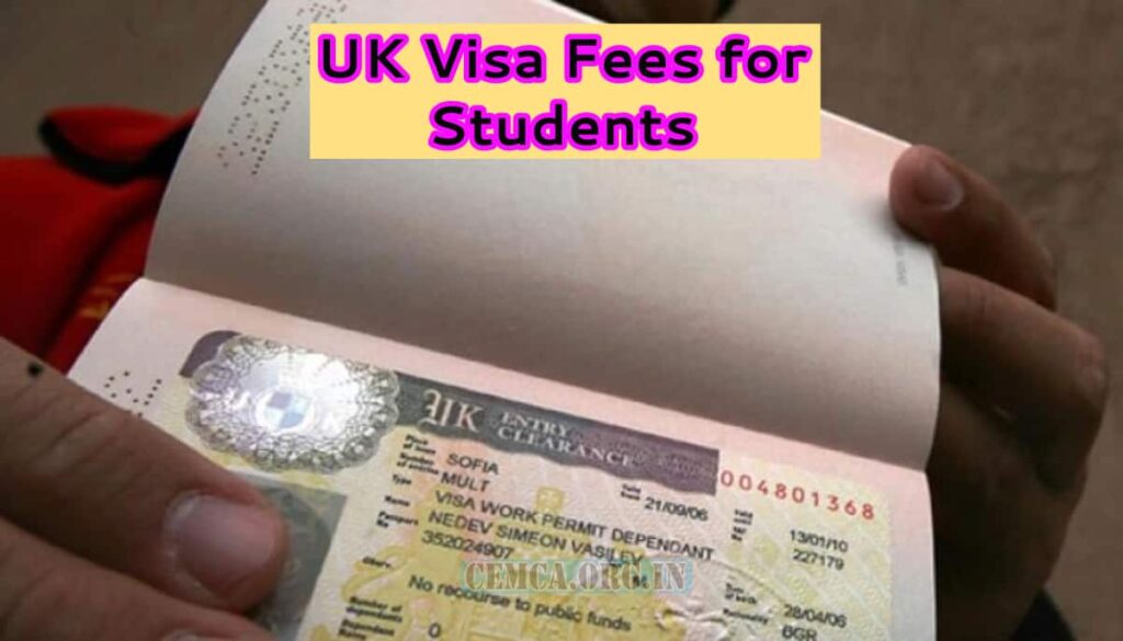 UK Visa Fees for Students