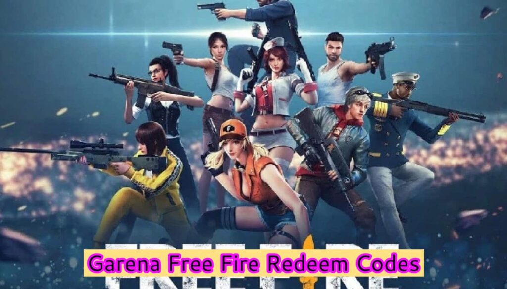 Garena Free Fire Redeem Codes