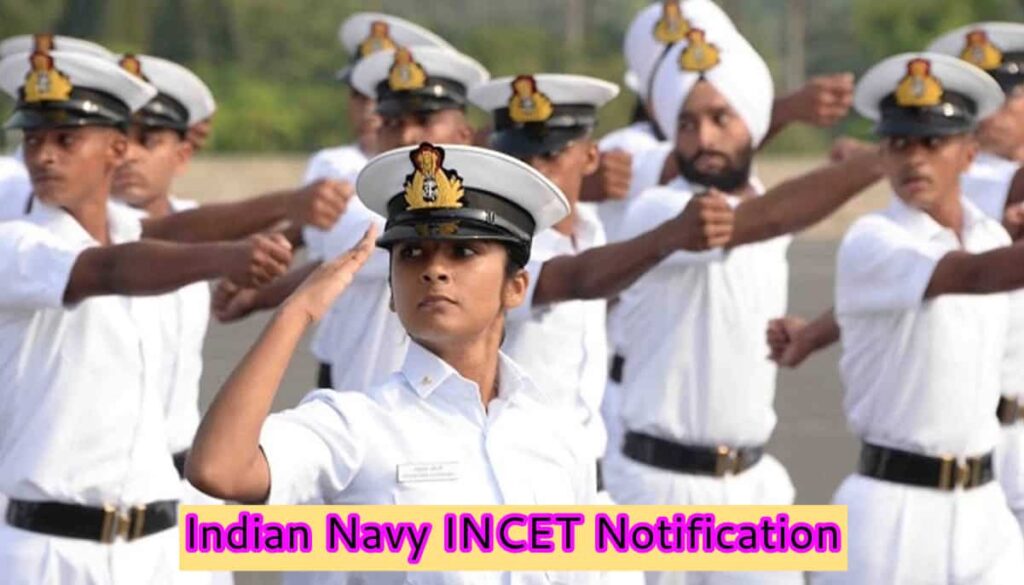 Indian Navy INCET Notification