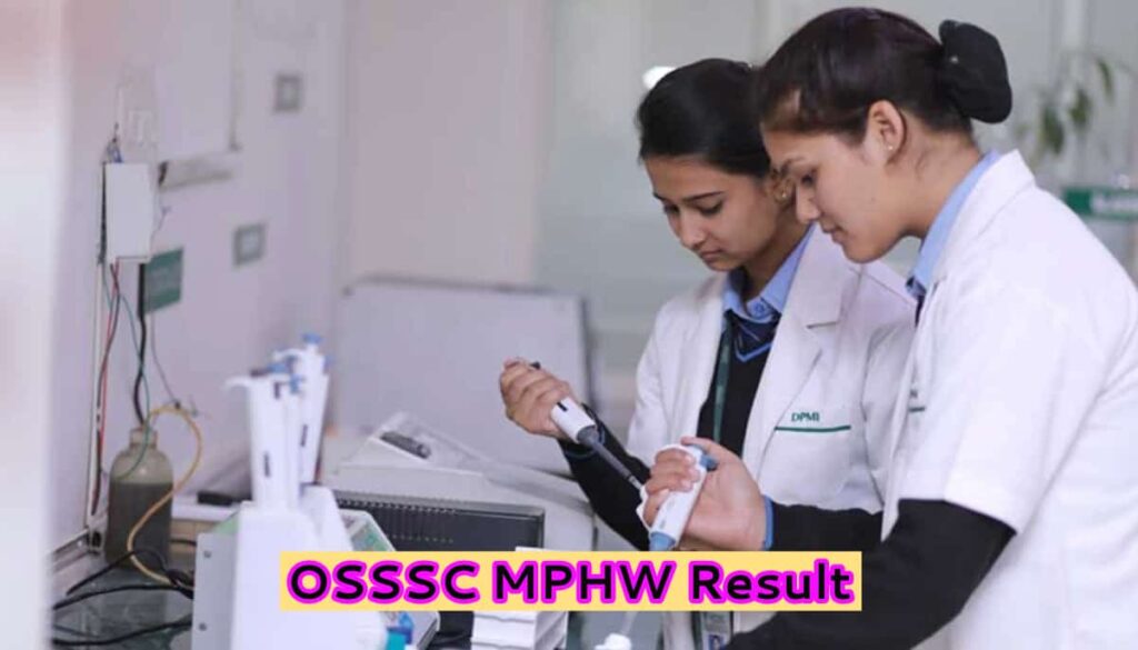 OSSSC MPHW Result