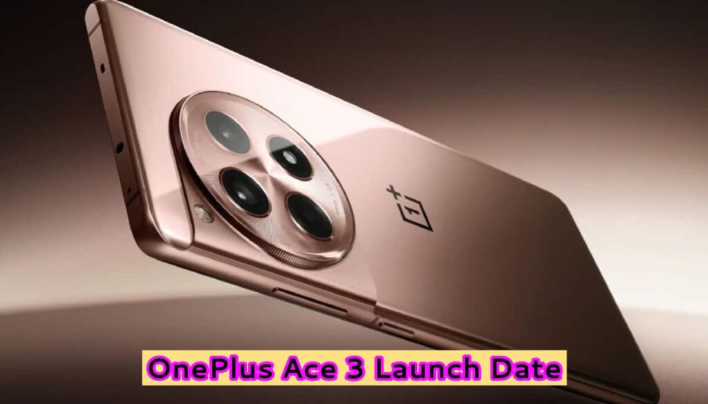 OnePlus Ace 3 Launch Date