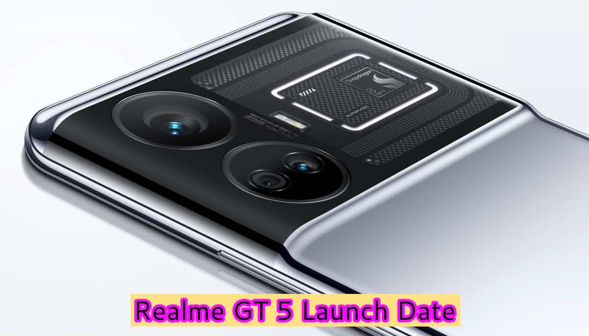 Realme GT 5 Launch Date