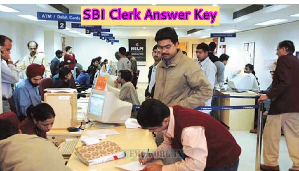 SBI Clerk Answer Key